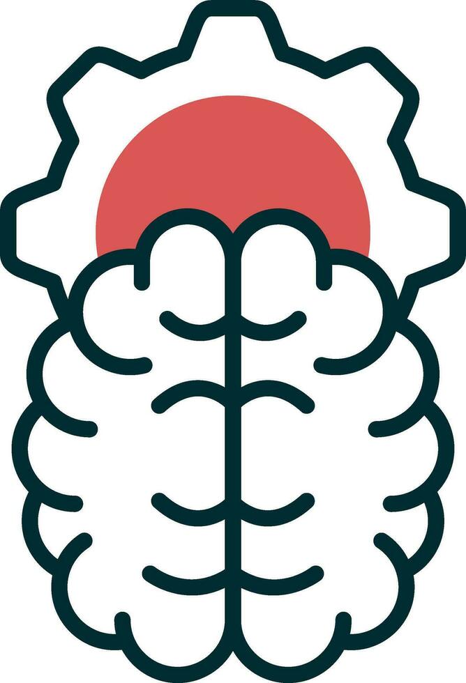 Machine Learning Vector Icon