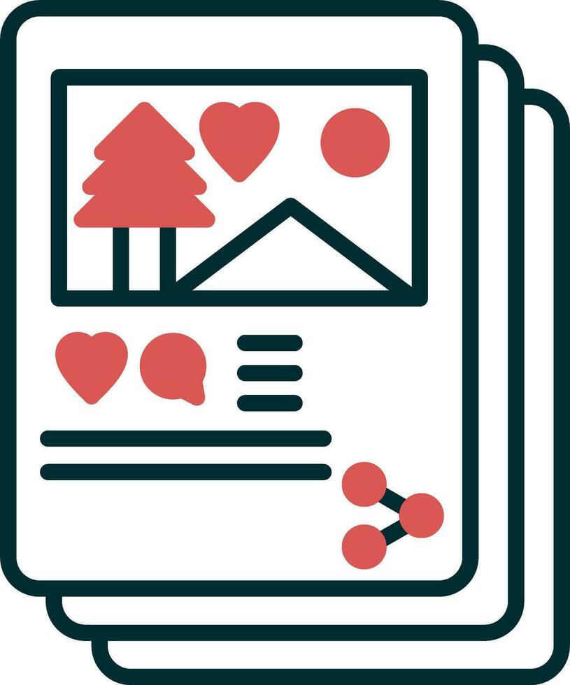 Social Media Vector Icon