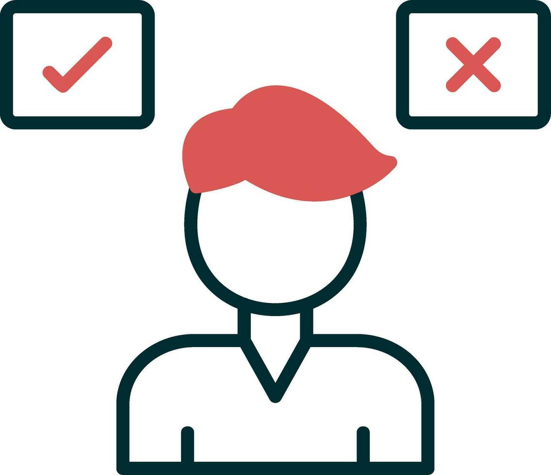 Decision Making Vector Icon