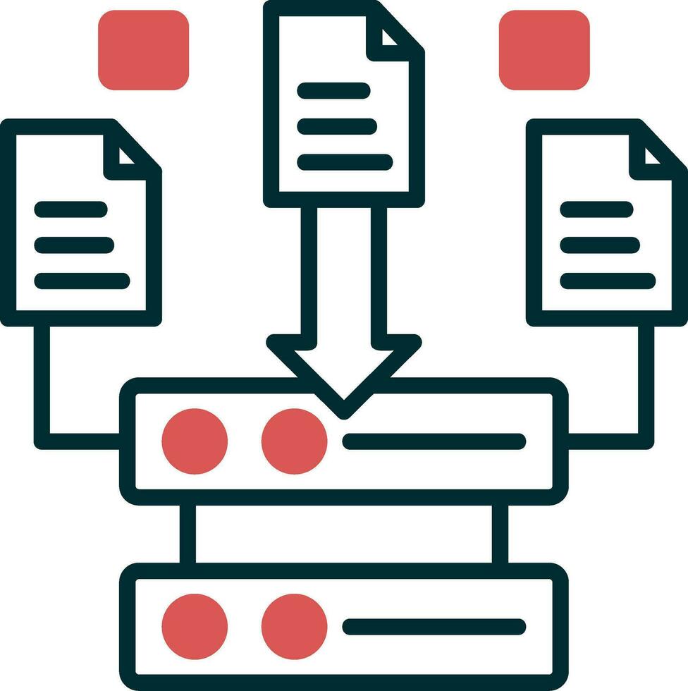 Data Collecting Vector Icon