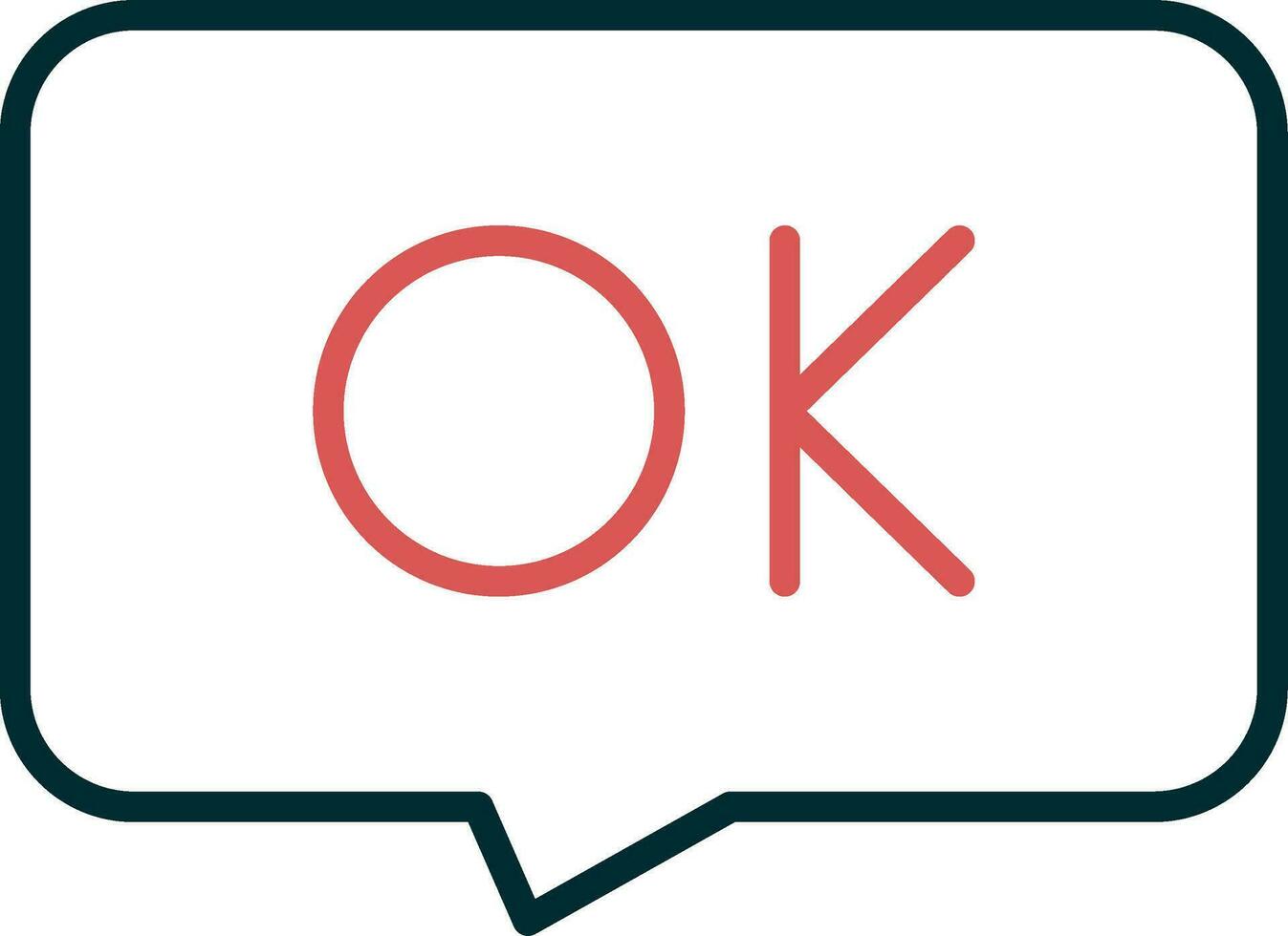 Ok Vector Icon