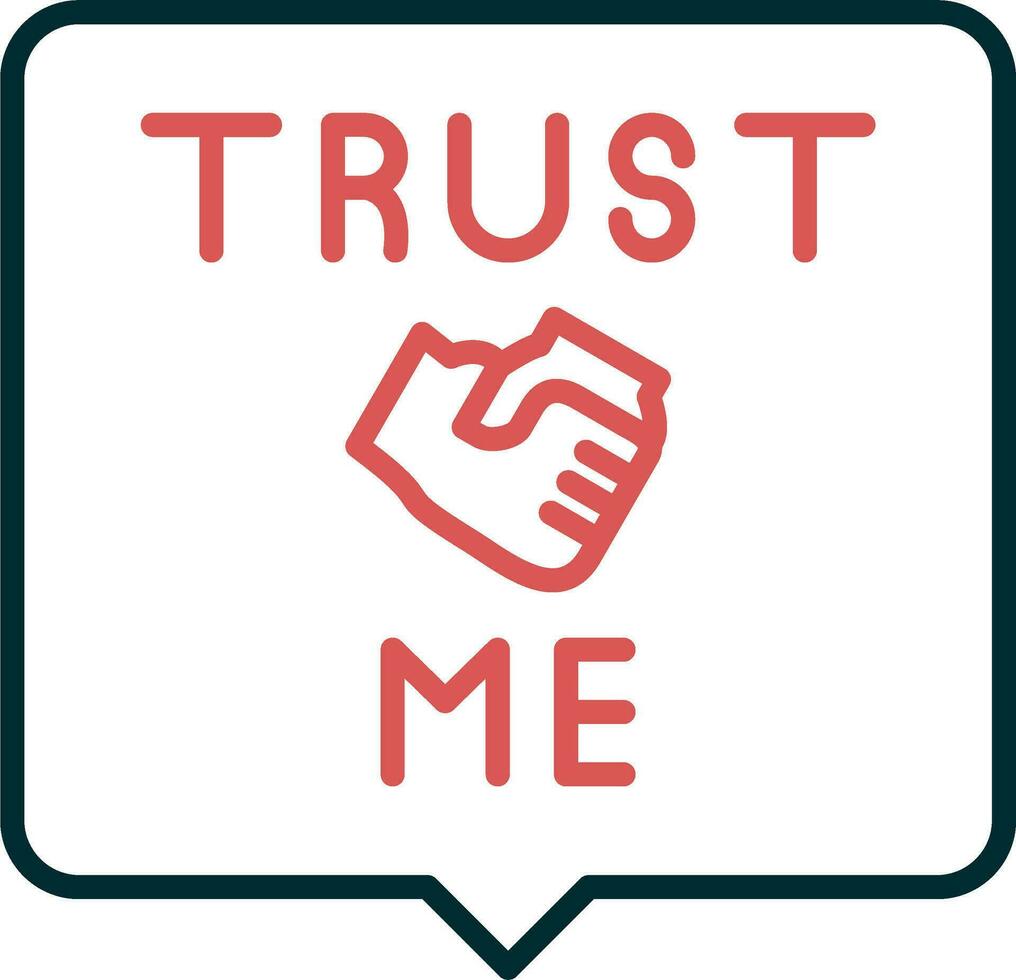 Trust Me Vector Icon