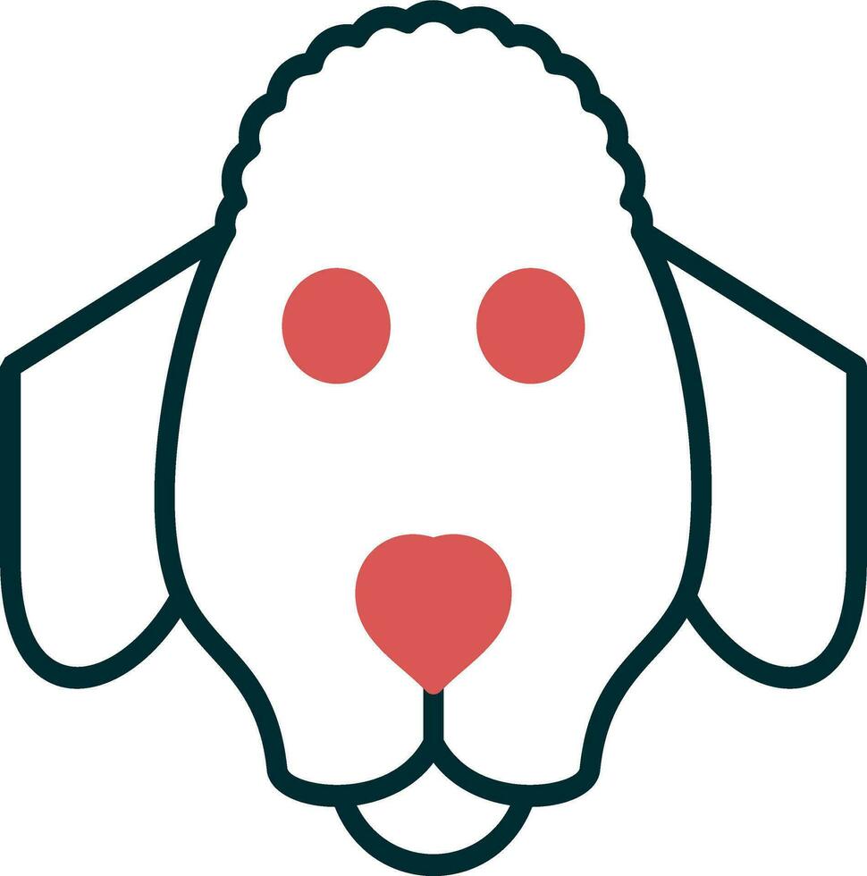 Poodle Vector Icon