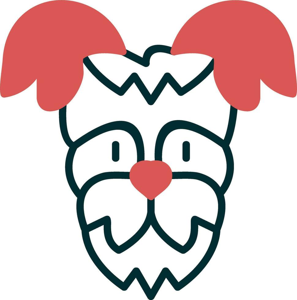 Yorkshire Terrier Vector Icon