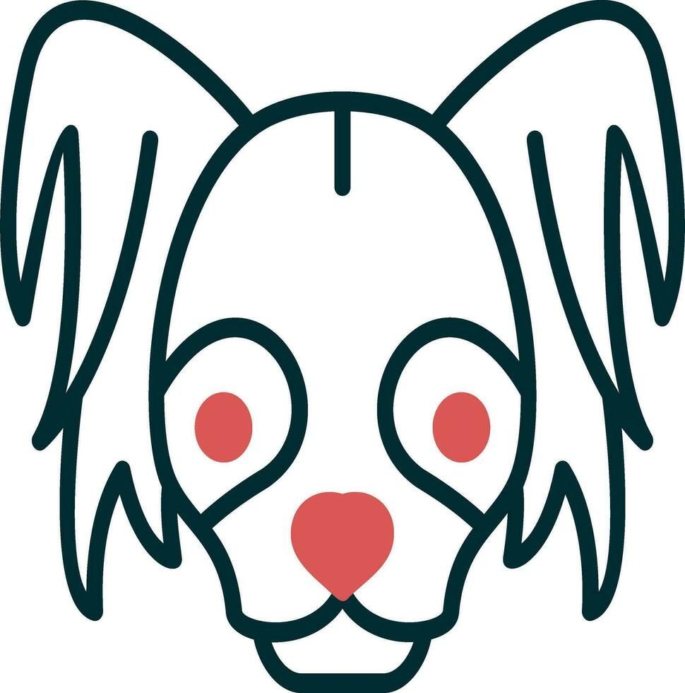 Chinese Crested Vector Icon