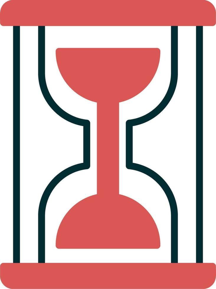 icono de vector de reloj de arena