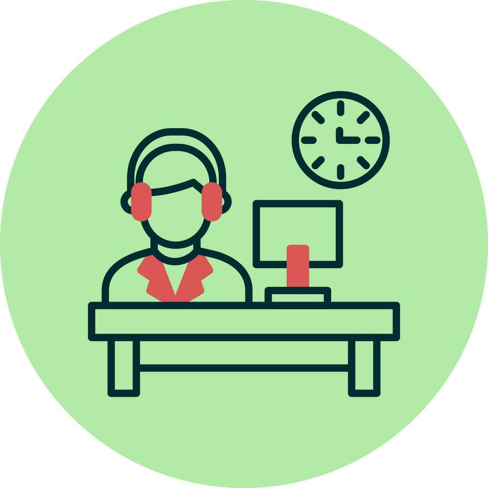 Business Hours Vector Icon