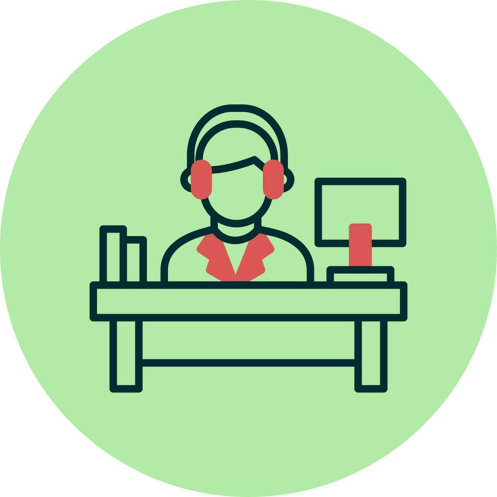 Help Desk Vector Icon