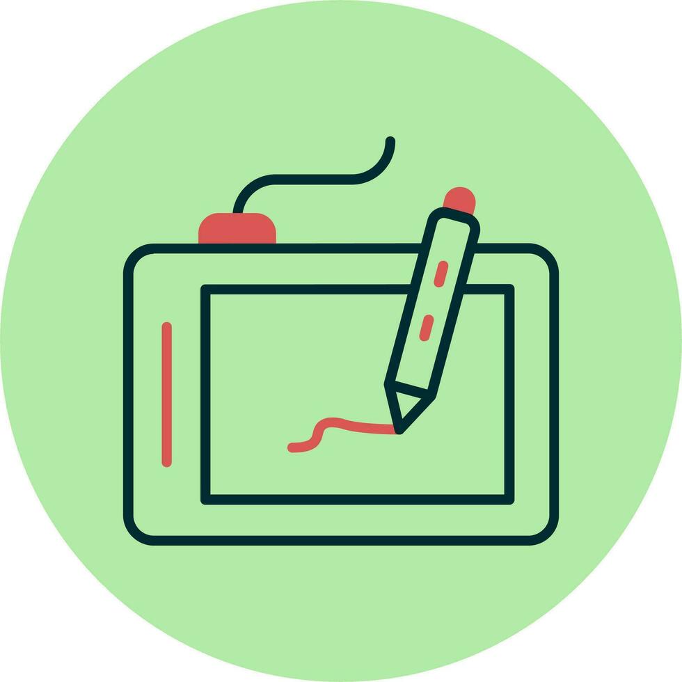 Drawing Tablet Vector Icon