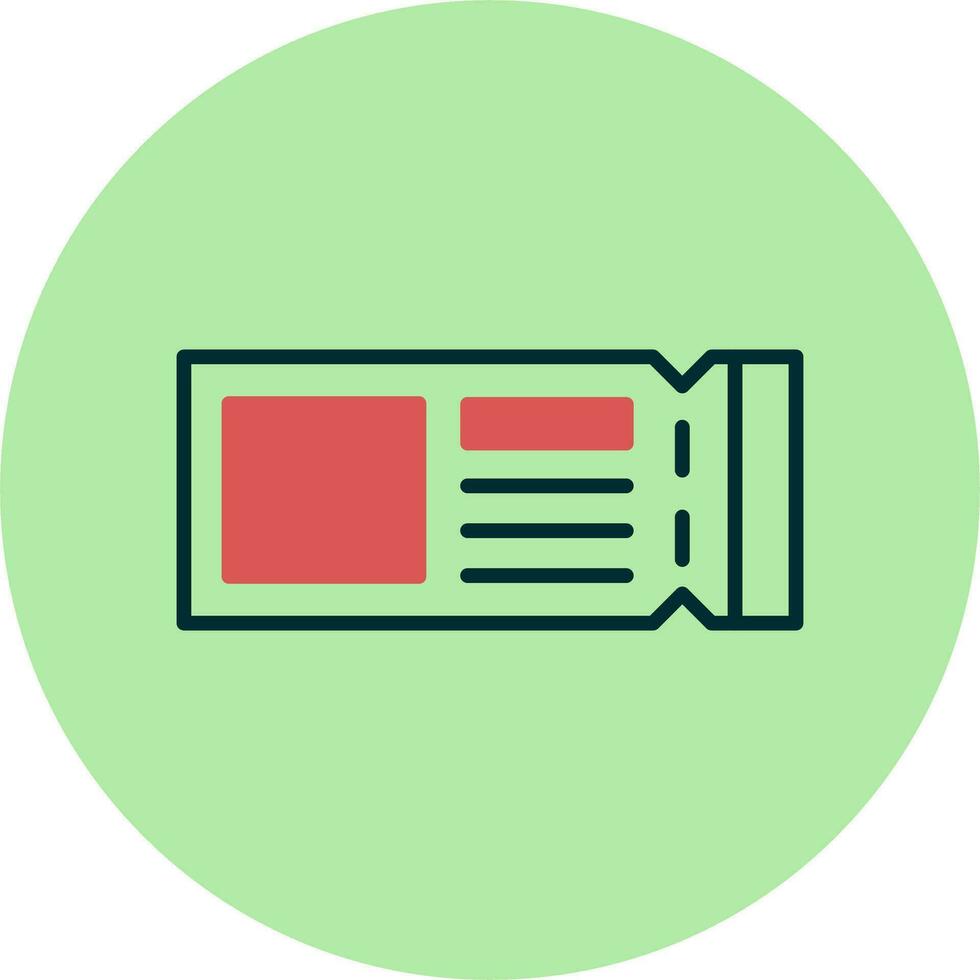 Ticket Vector Icon