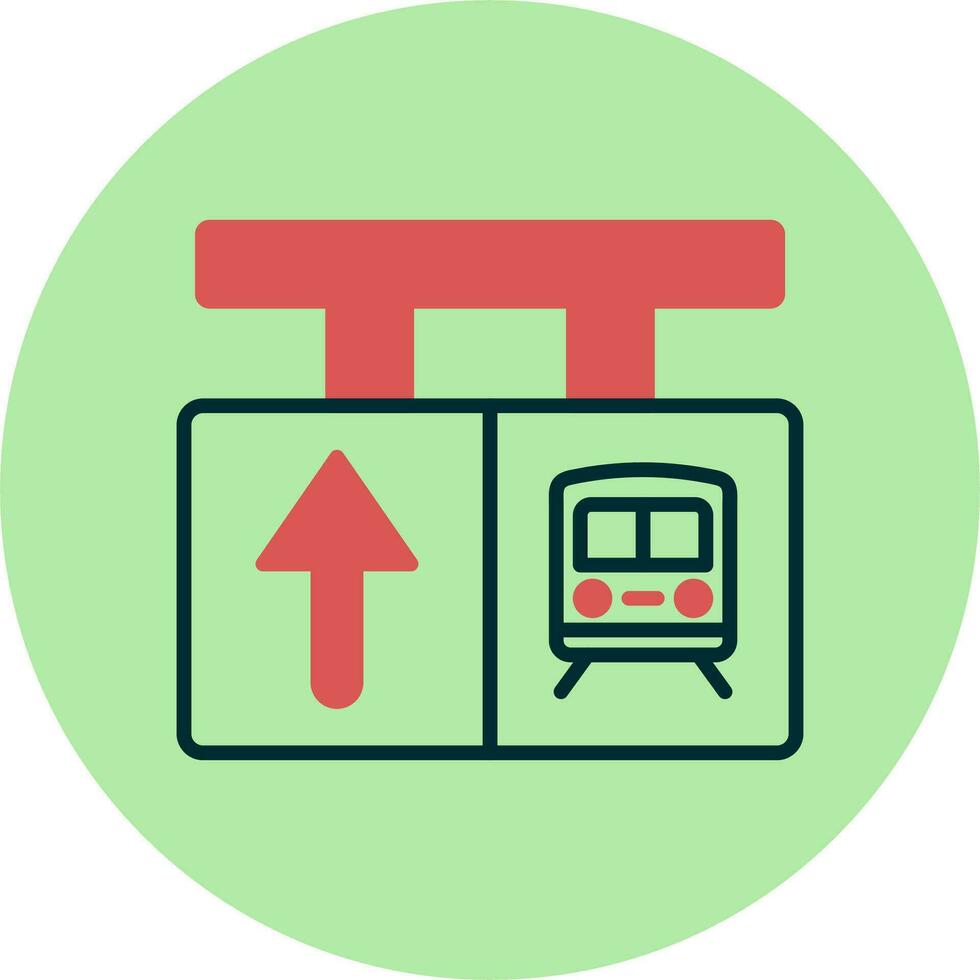 Departure Vector Icon
