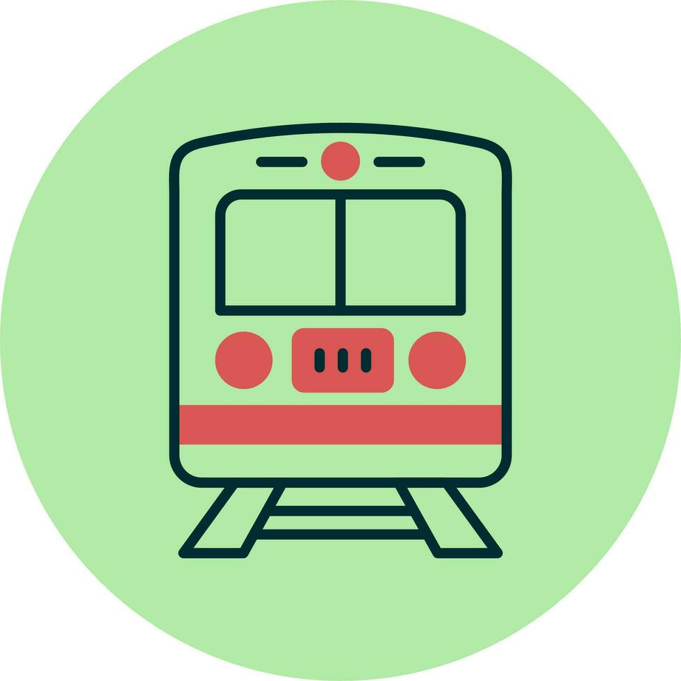 icono de vector de tren