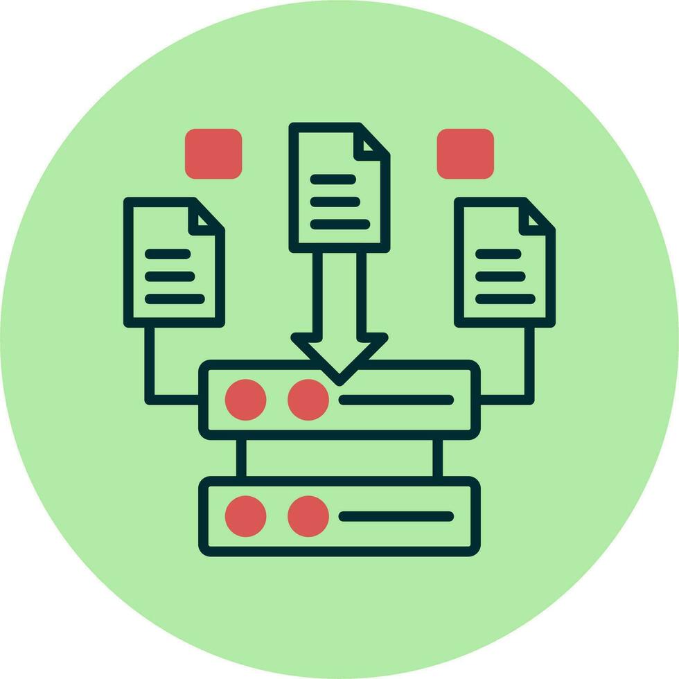 Data Collecting Vector Icon