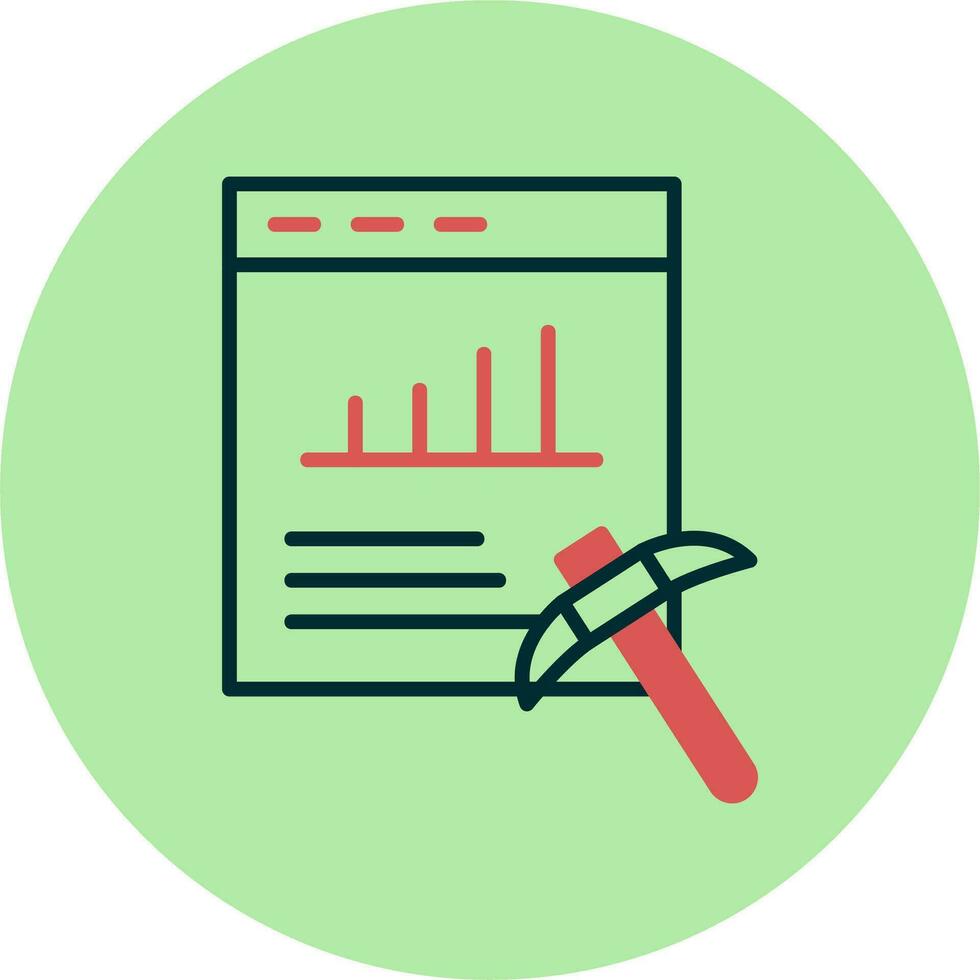 Data Mining Vector Icon