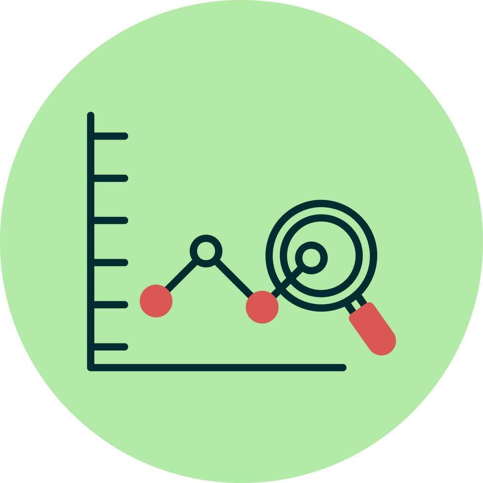 Predictive Analysis Vector Icon