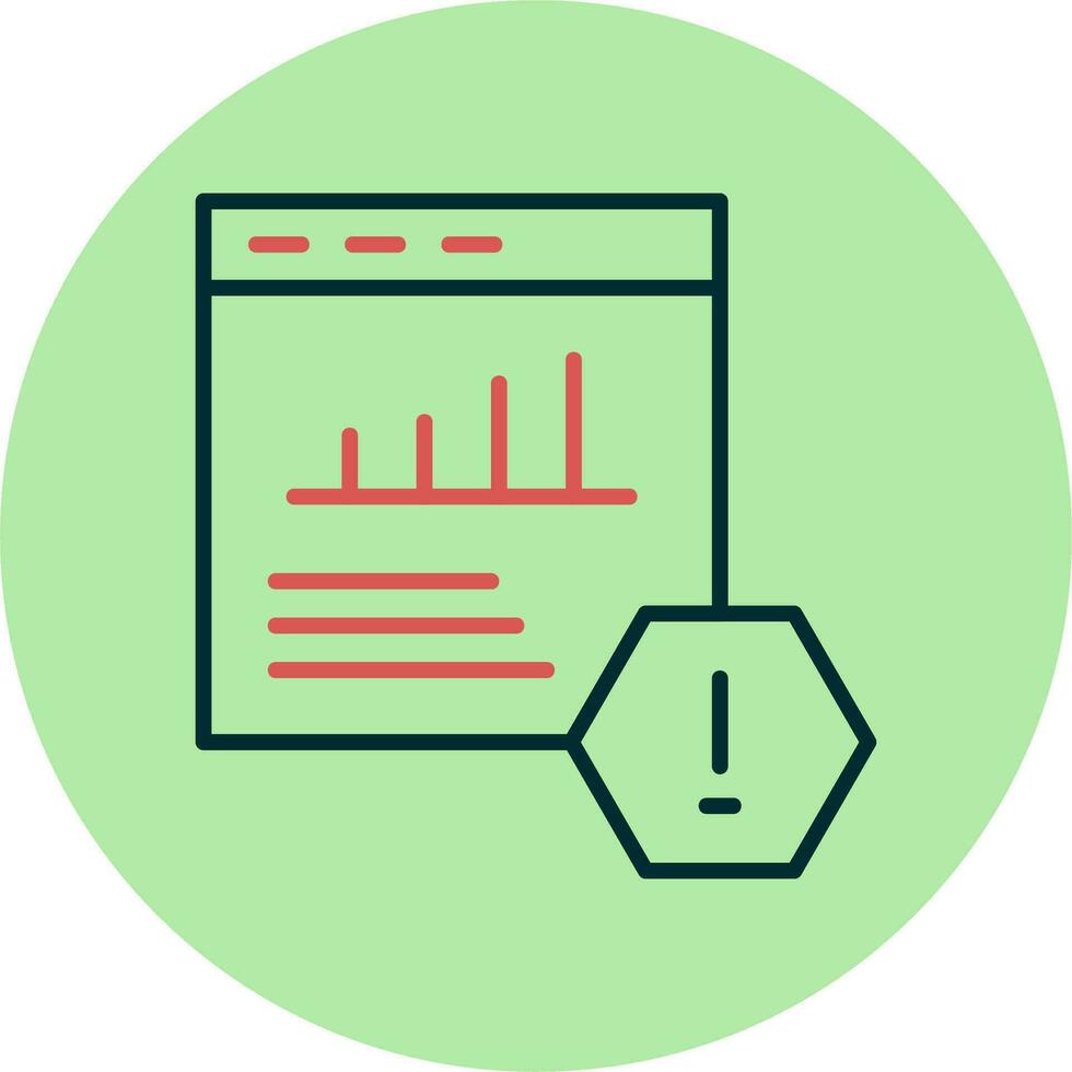 Risk Vector Icon