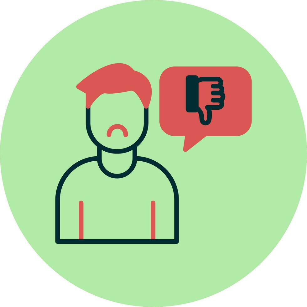 Dislike Vector Icon