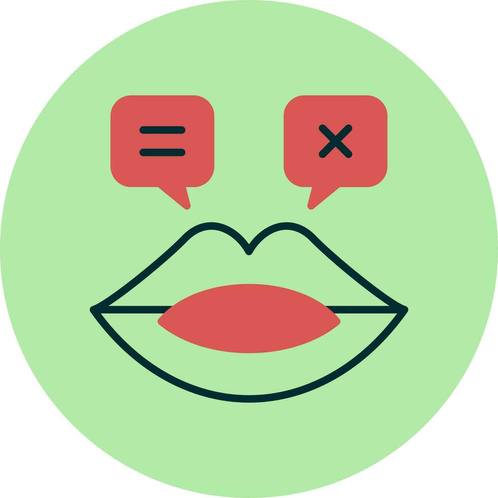 Gossip Vector Icon