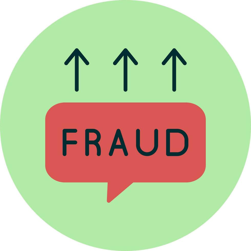 Fraud Vector Icon