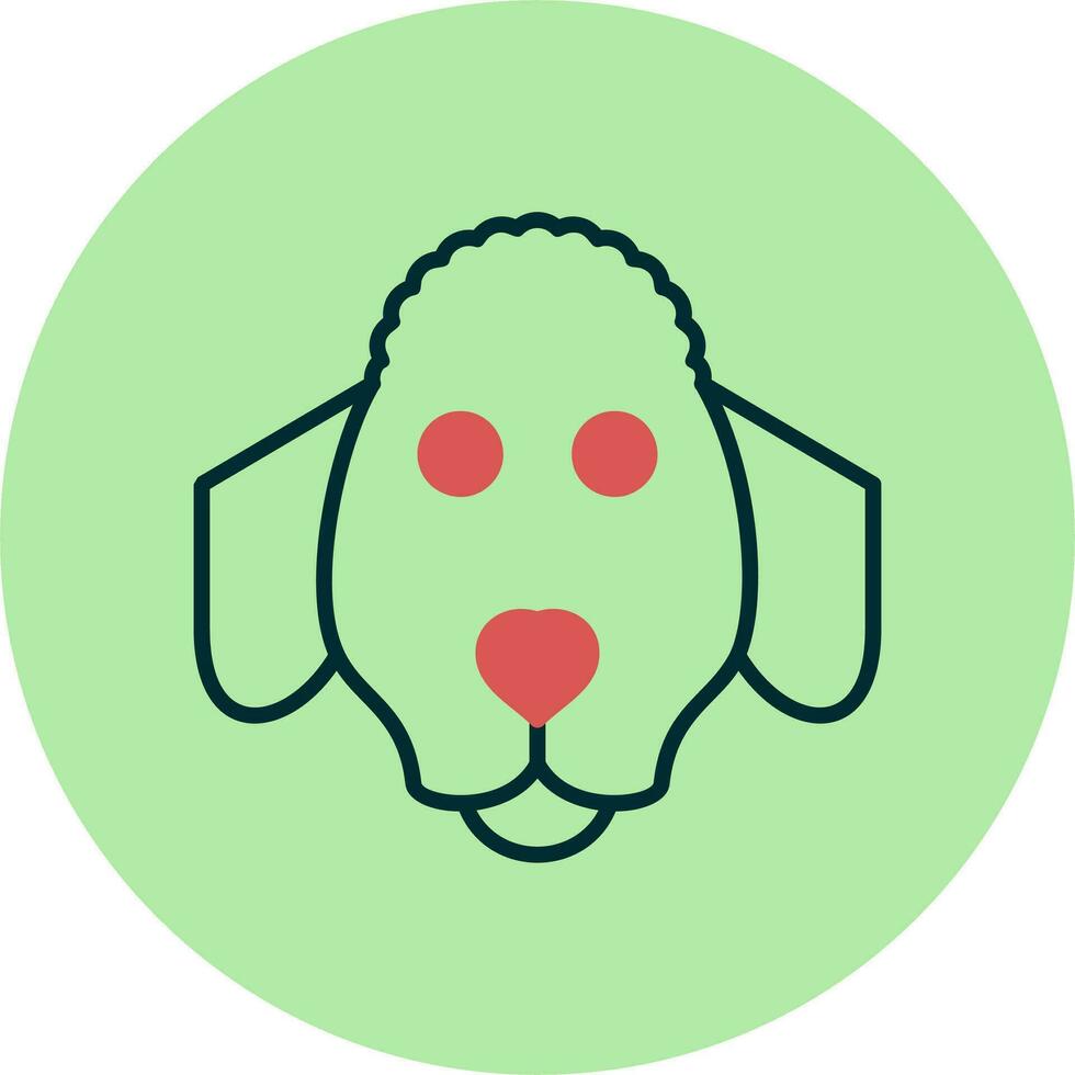 Poodle Vector Icon