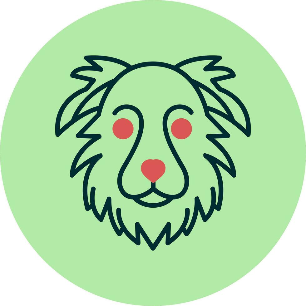 Border Collie Vector Icon