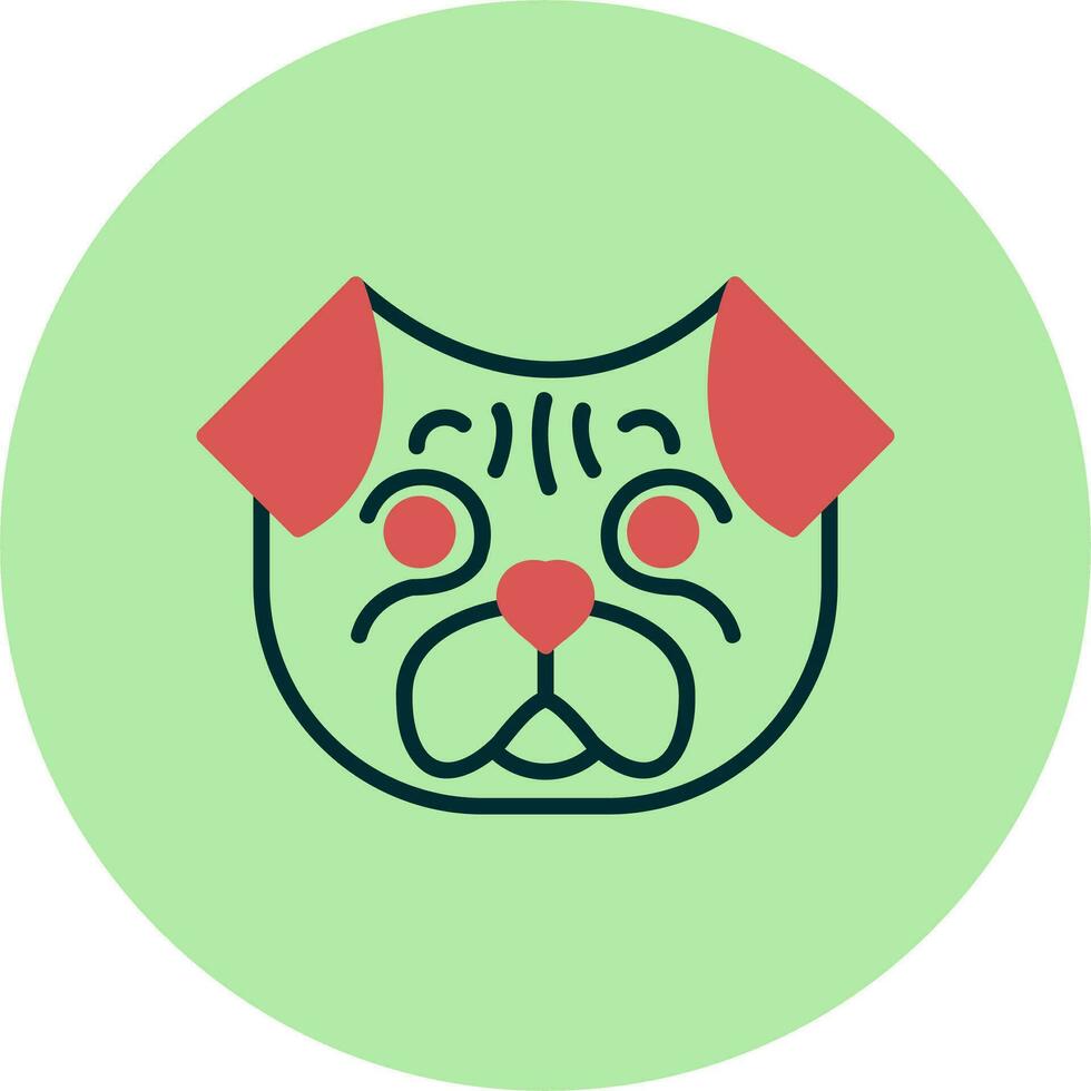 Pug Vector Icon