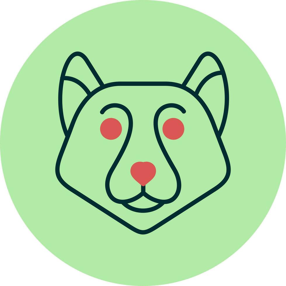 malamute vector icono