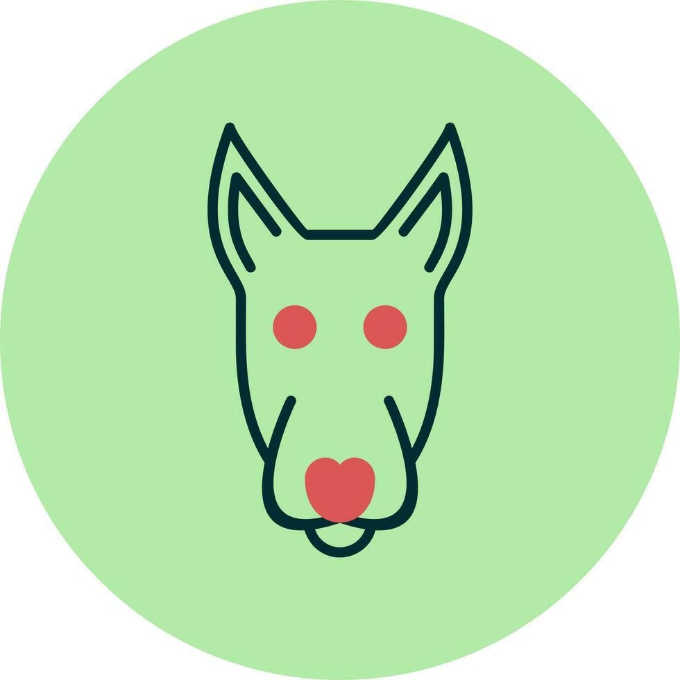 Bull Terrier Vector Icon