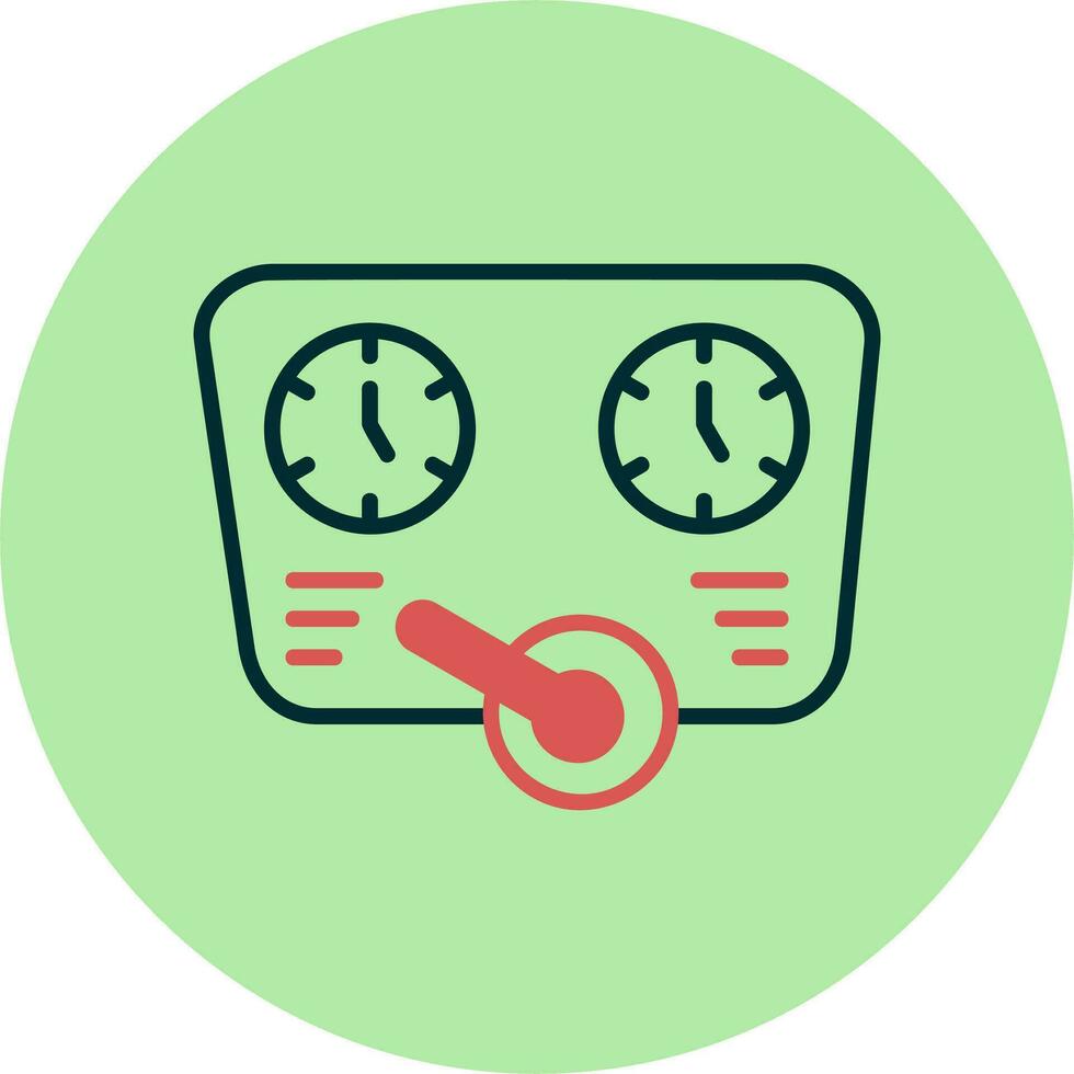 Speedometer Vector Icon