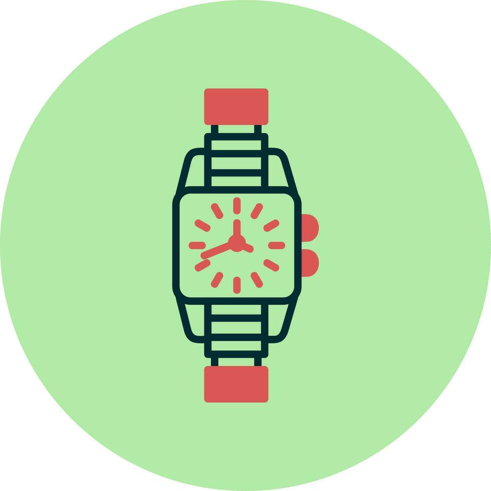 reloj, vector, icono vector