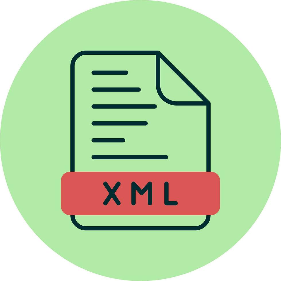 Xml Vector Icon