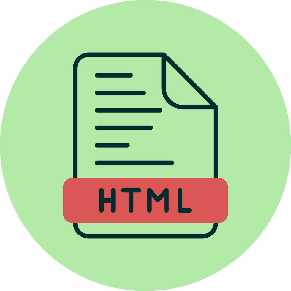 HTML Vector Icon