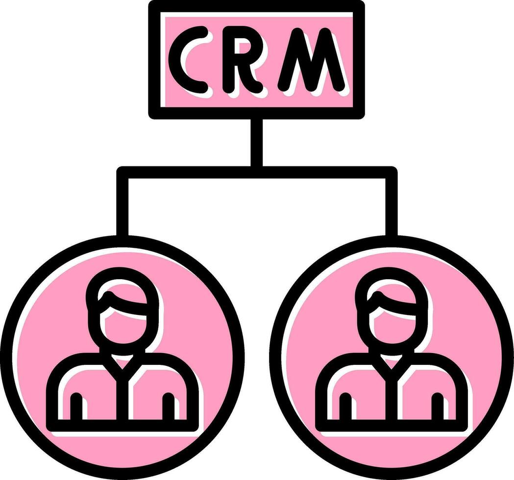 CRM Vector Icon