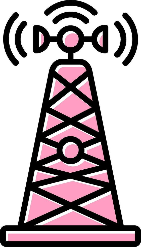 Cell Tower Vector Icon