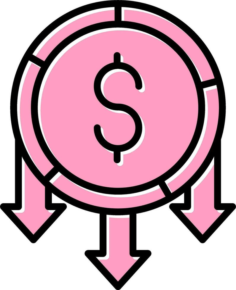 Cost Basis Vector Icon