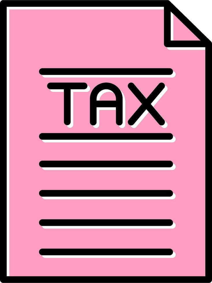 Tax Vector Icon