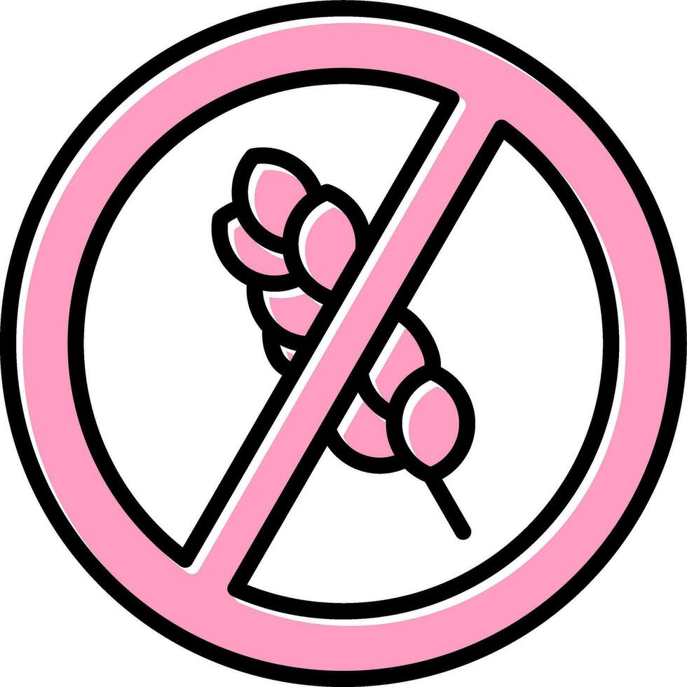Gluten Vector Icon