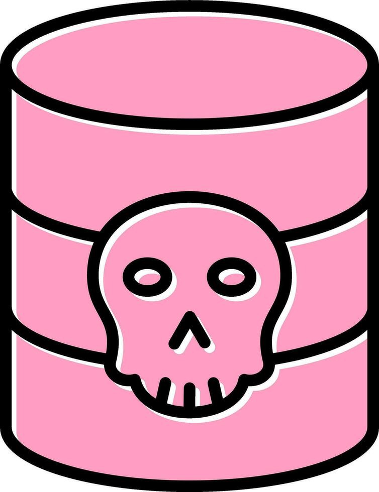 Toxic Vector Icon