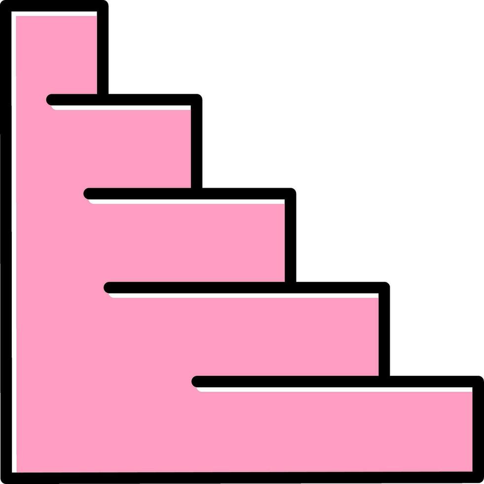 Stairs Vector Icon