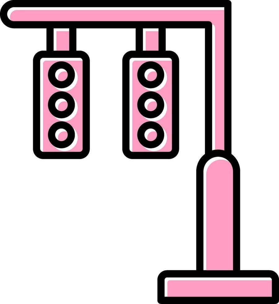 Traffic Lights Vector Icon