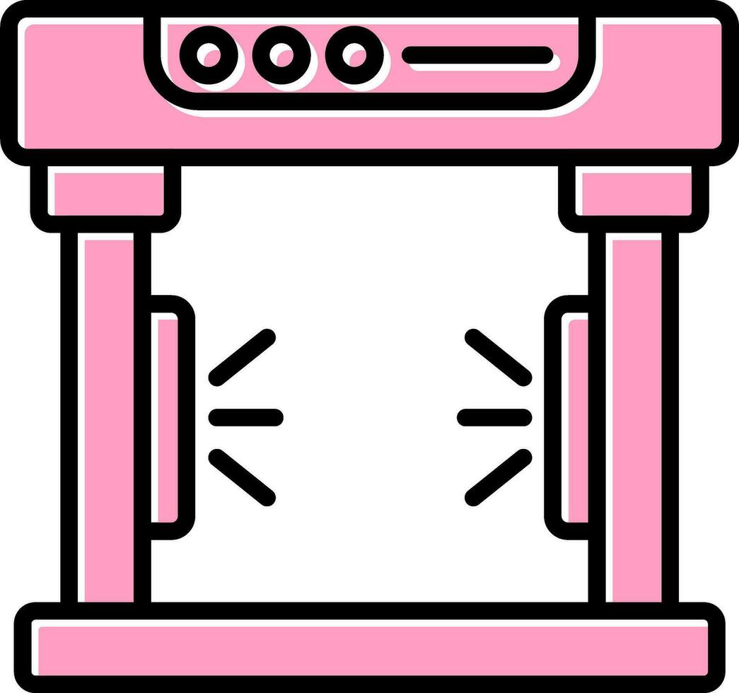 Metal Detector Vector Icon