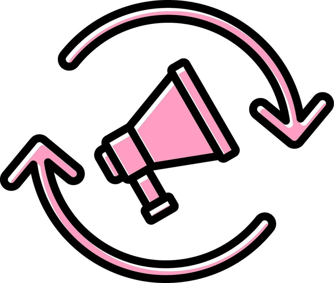 Remarketing Vector Icon