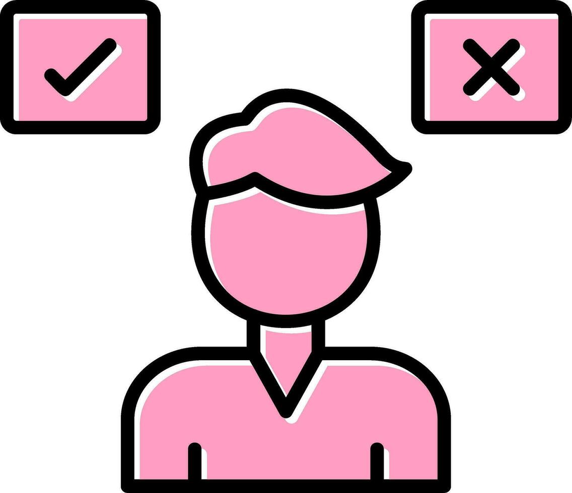 Decision Making Vector Icon