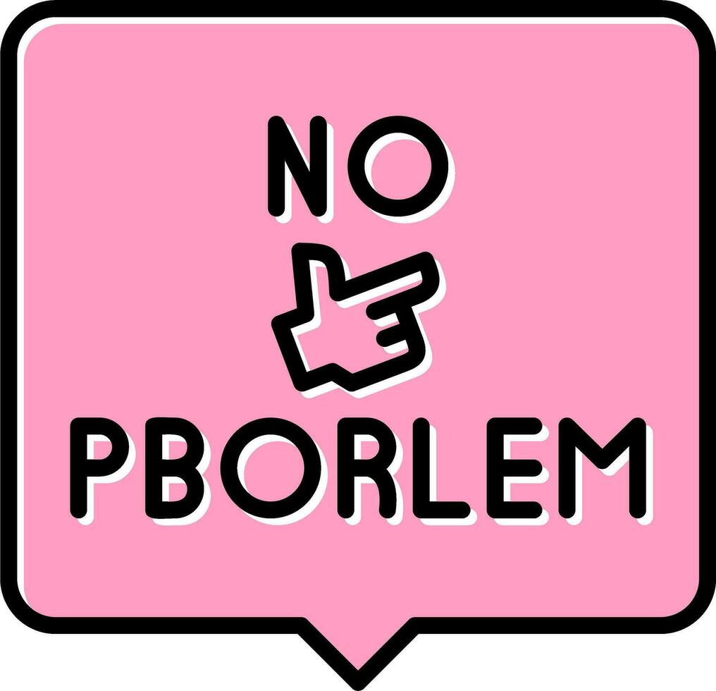 No Problem Vector Icon