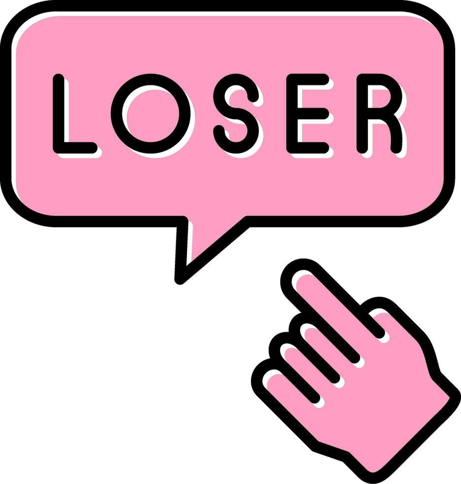 Loser Vector Icon