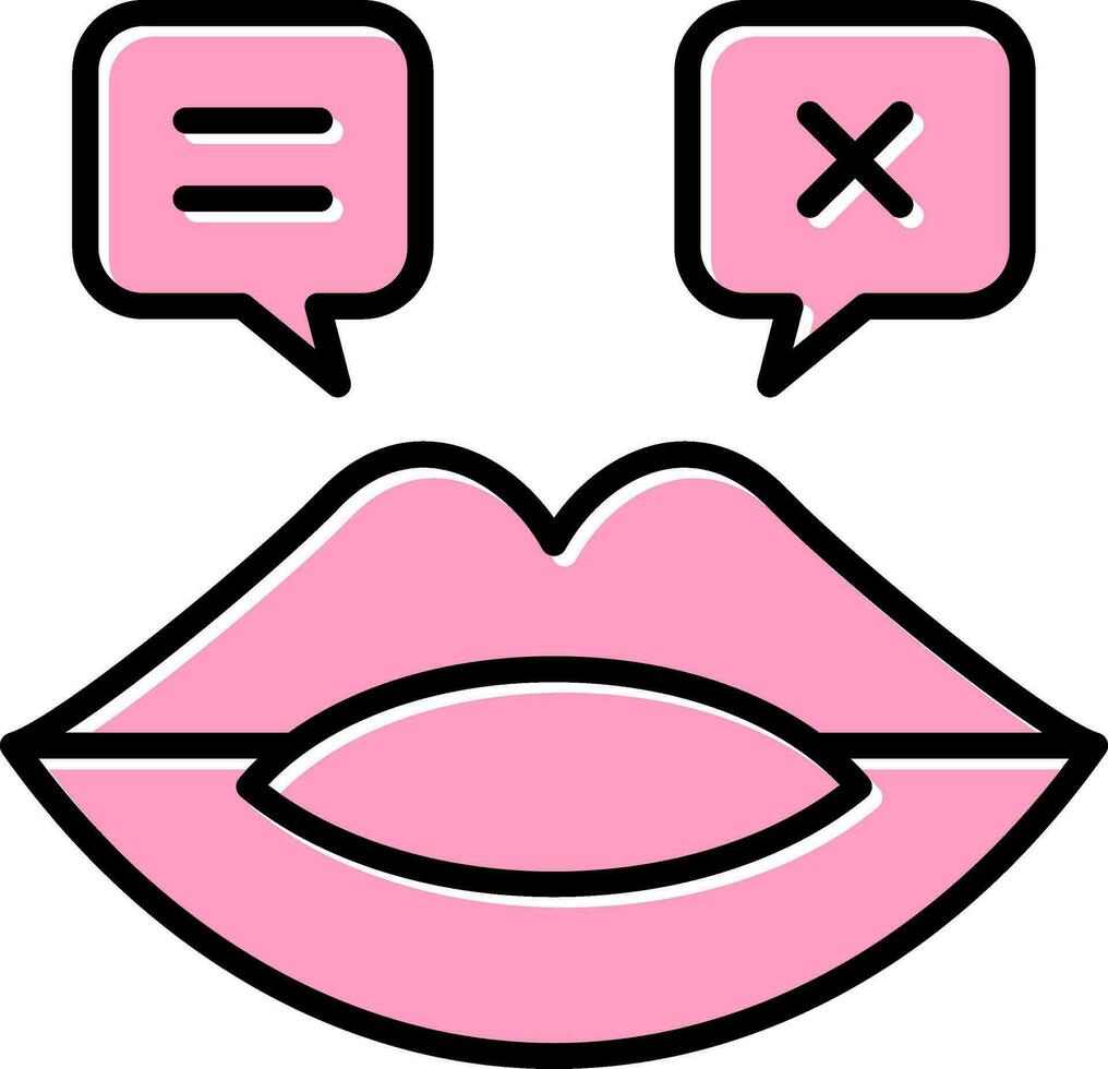 Gossip Vector Icon