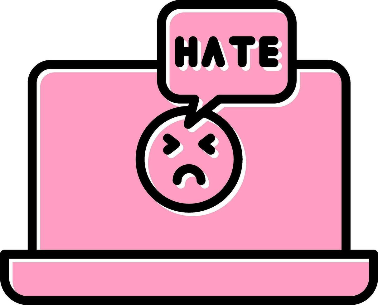 Hate Vector Icon