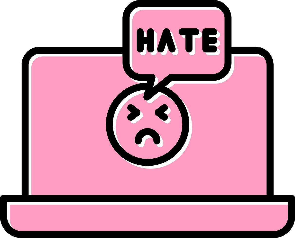 Hate Vector Icon