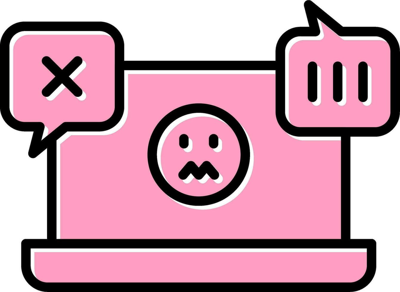 Cyberbullying Vector Icon