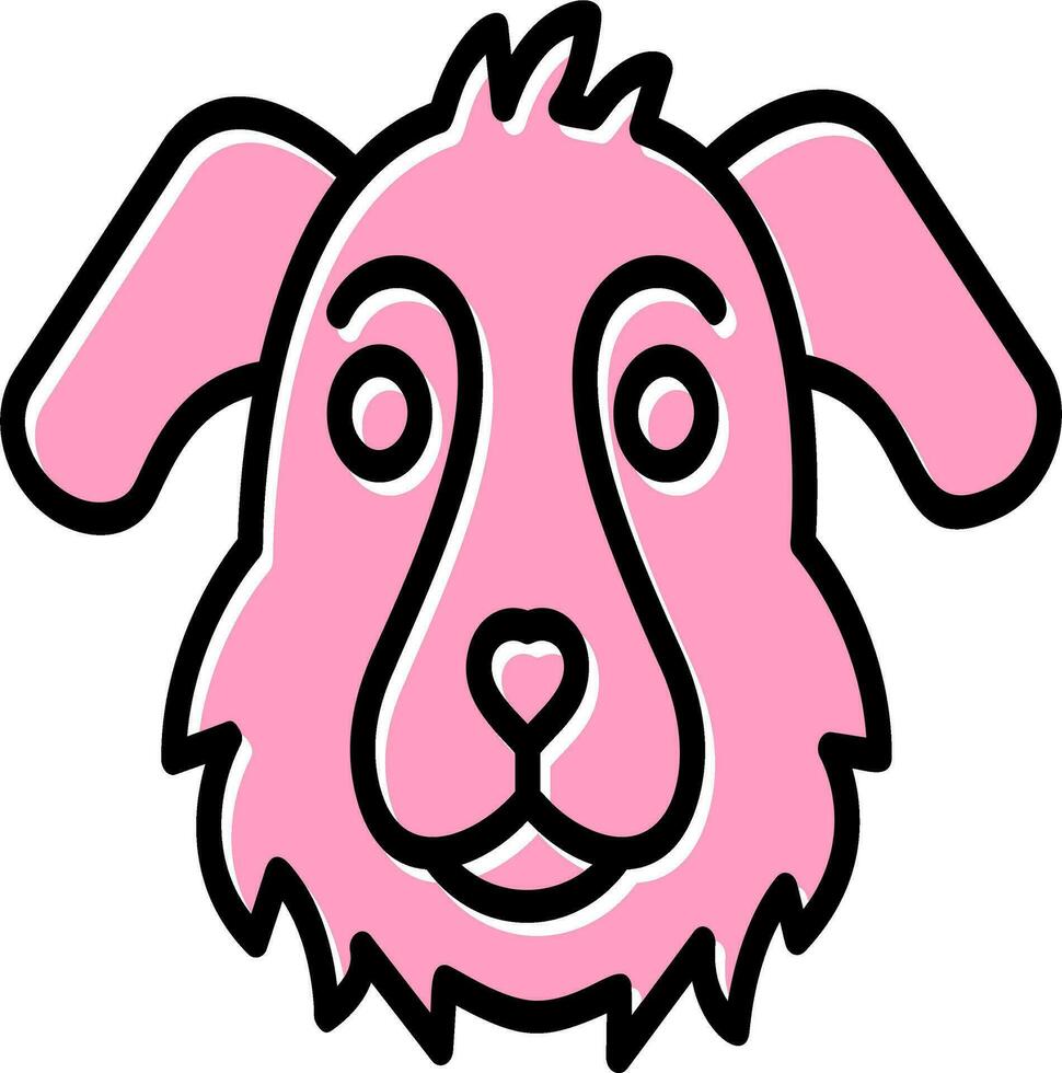 Bedlington Terrier Vector Icon